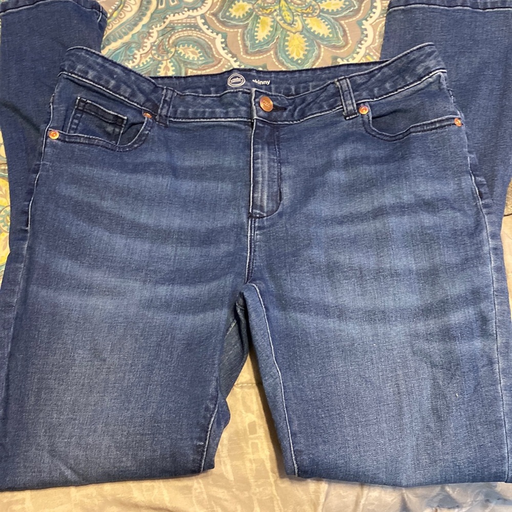 skinny jeans size 16